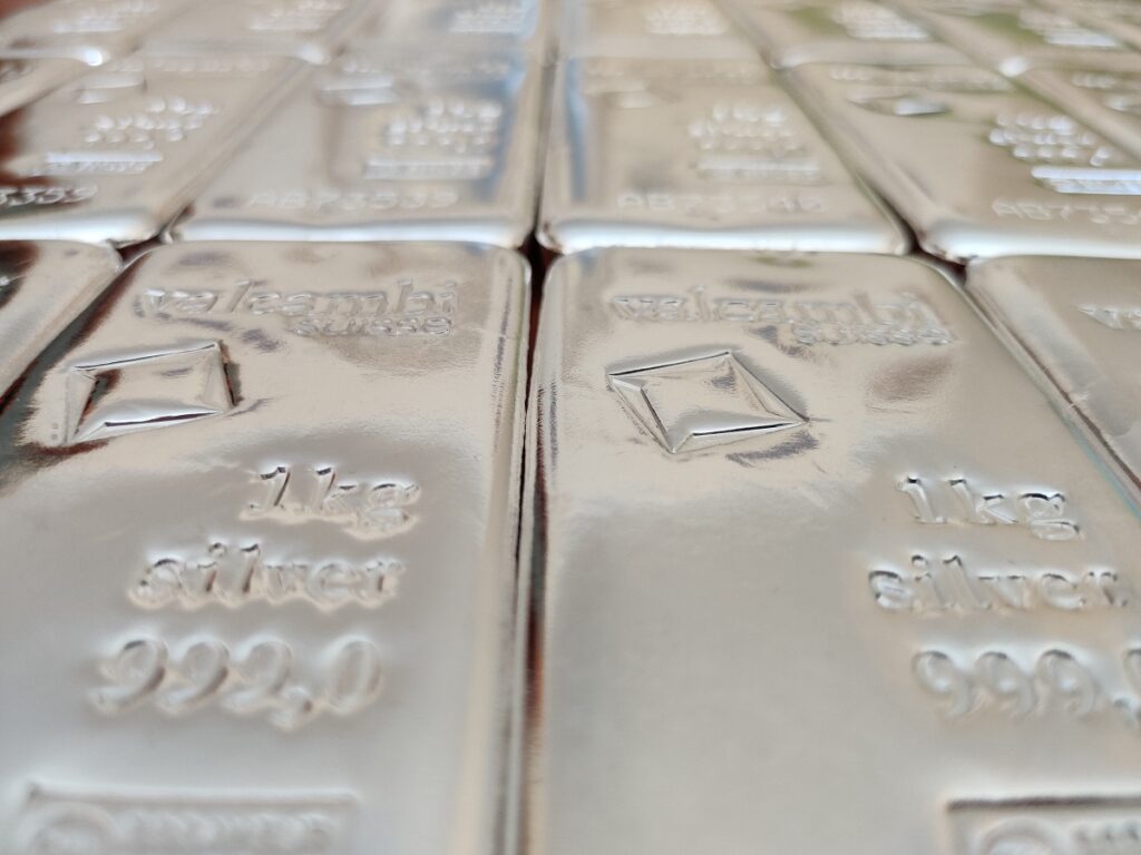 Valcambi Silver Bars