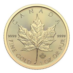 1 oz Zlatá minca Maple Leaf 2025 rub