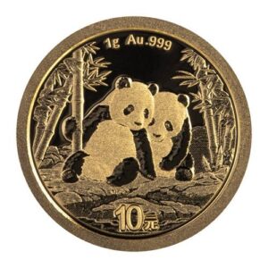1g zlatá minca Panda 2026