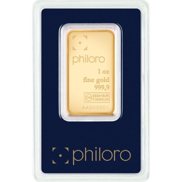 1 oz Zlatá tehlička philoro 2025 - 1