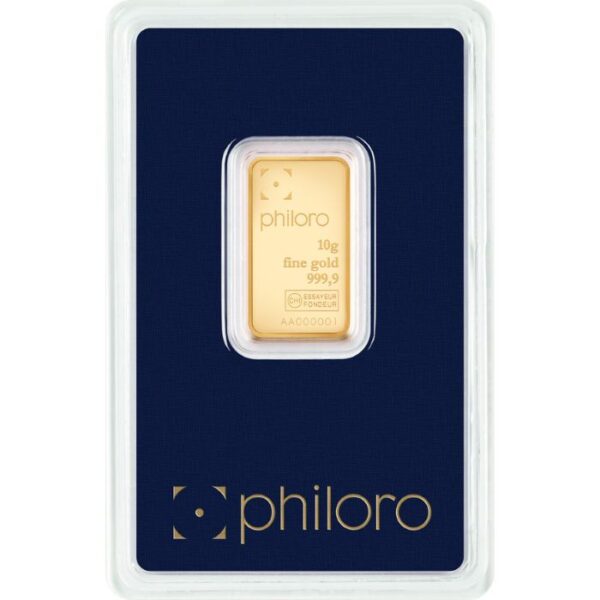 10 g Zlatá tehlička philoro 2025 - 1