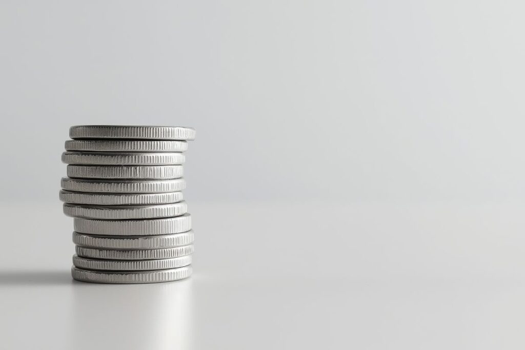 Silver coins